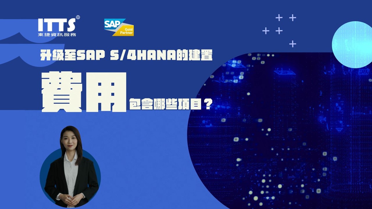 ERP升級建置費用項目