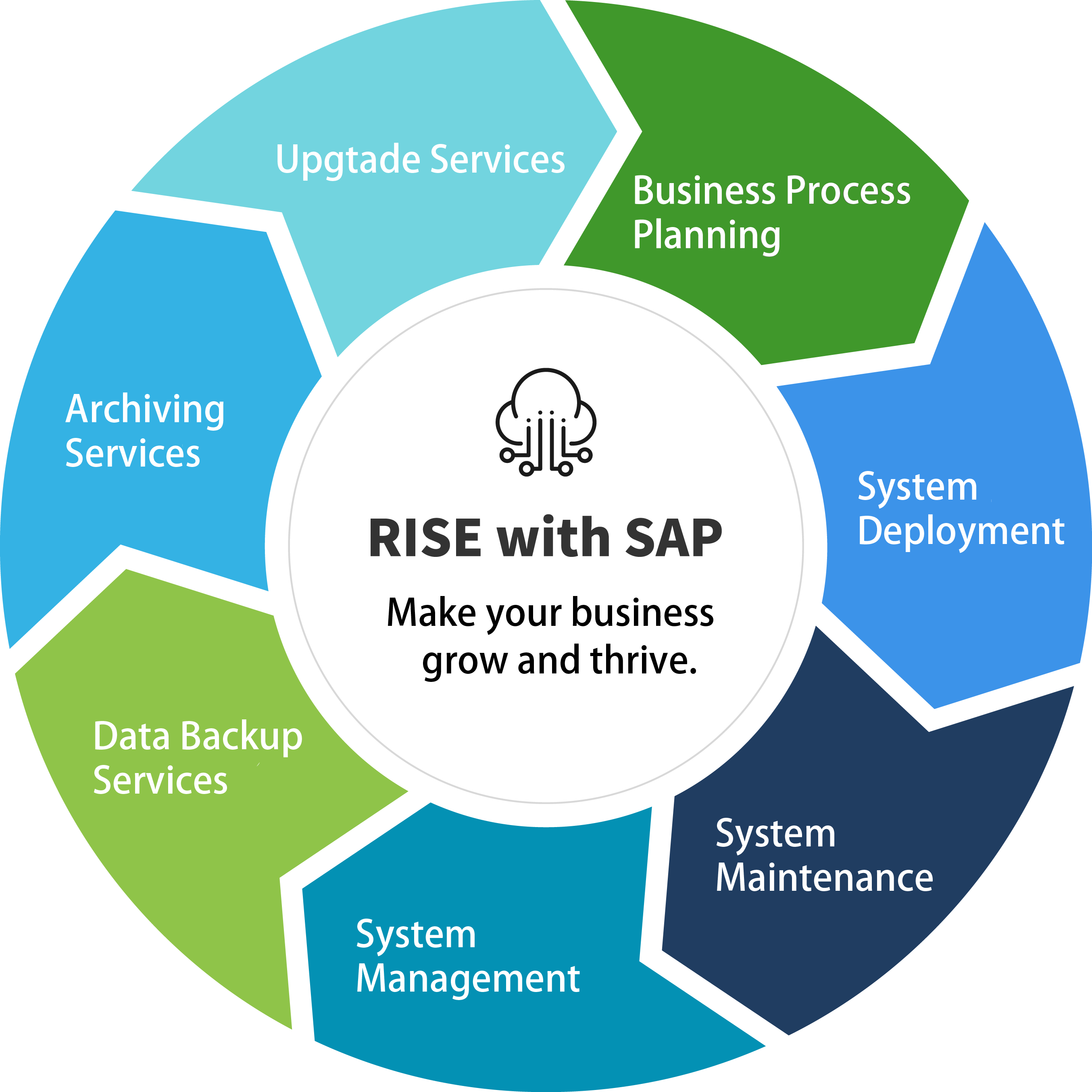 rise with sap en
